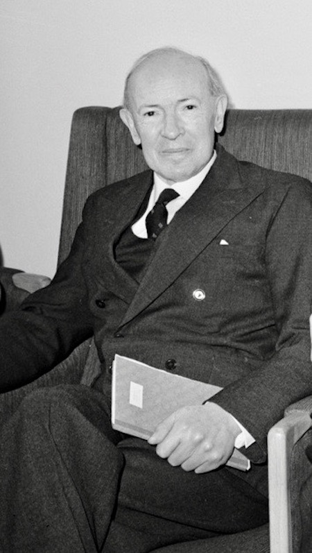 Photo of Allardyce-Nicoll in 1962