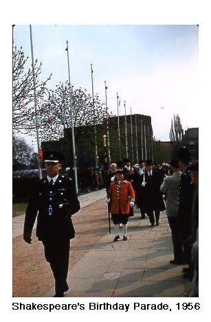 picture of Shakespeare's Birthday Parade, 1956