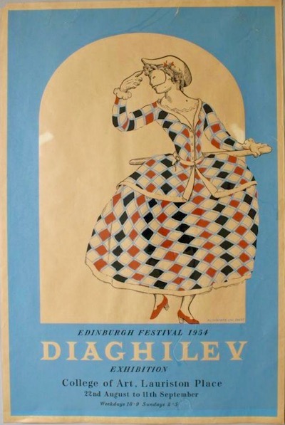 Photo of 
Poster Announcing Diaghilev Exhibit