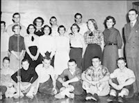 Photograph of Our Town Cast (Right).